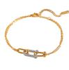 DAINTY LOCK BRACELET 💧