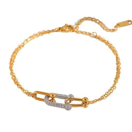 DAINTY LOCK BRACELET 💧