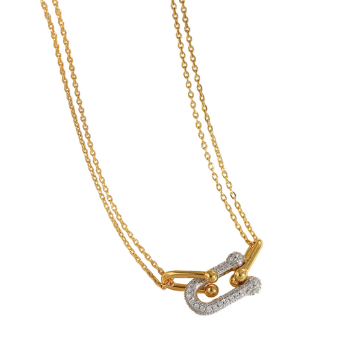 DAINTY LOCK NECKLACE 💧