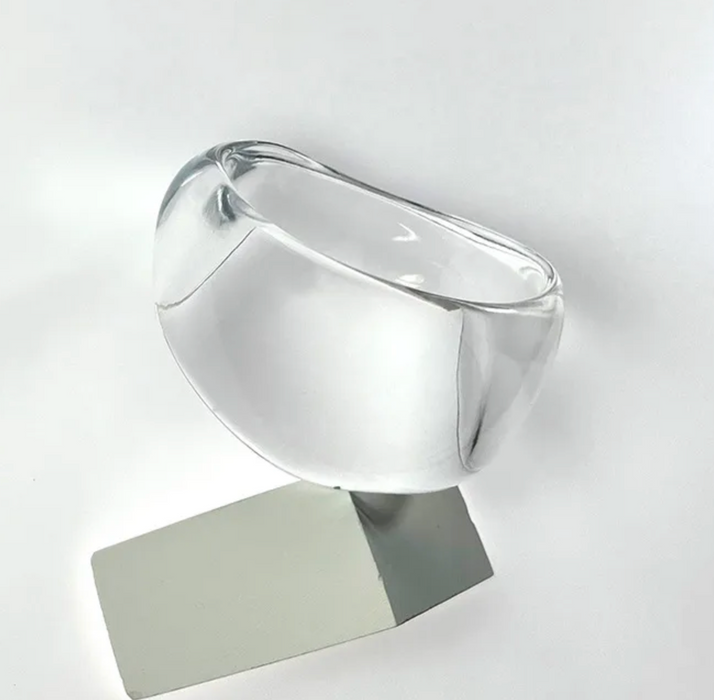 LUCITE BANGLE THICK
