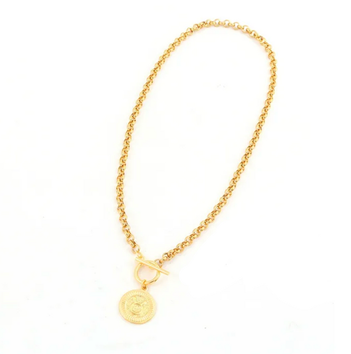 ZODIAC MEDALION NECKALACE 💧