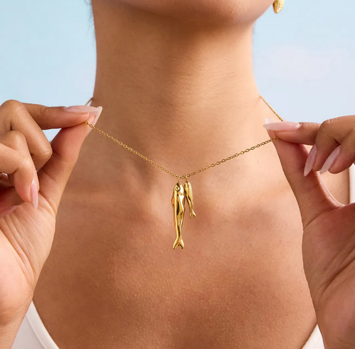 SARDINE DUO NECKLACE 💧