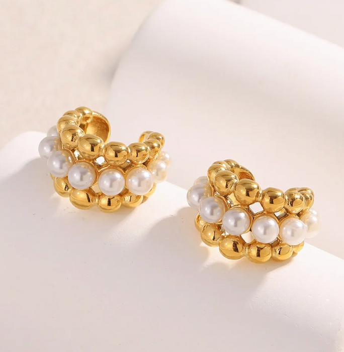 PEARL EAR CUFFS (2) 💧