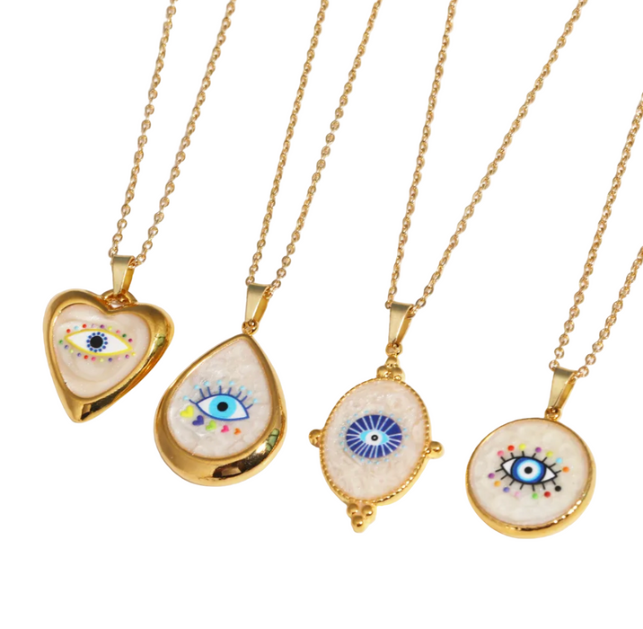 HORUS ENAMEL NECKLACE 💧