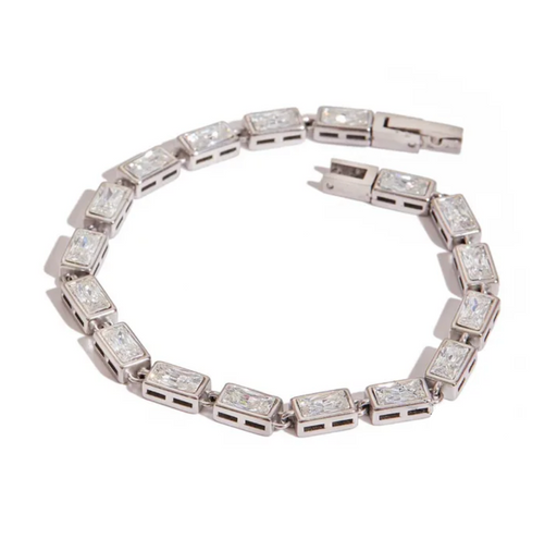BAGUETTE TENNIS BRACELET 💧