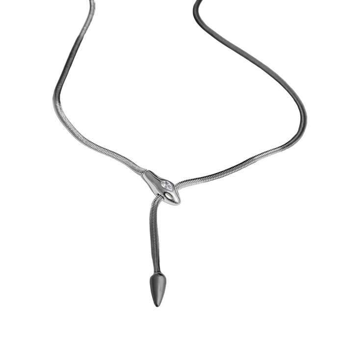 SNAKE LARIAT NECKLACE 💧