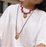 RED HEART BOHO NECKLACE