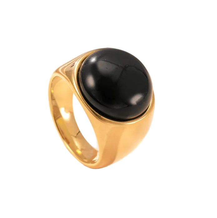 ONIX CABOCHON RING 💧