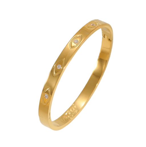 HORUS CRYSTAL BANGLE BRACELET 💧