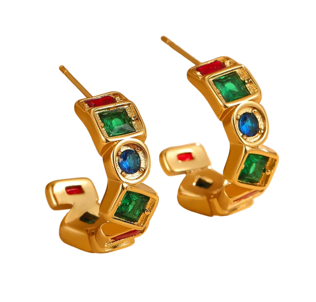 RAINBOW TRUFFLE EARRINGS 💧