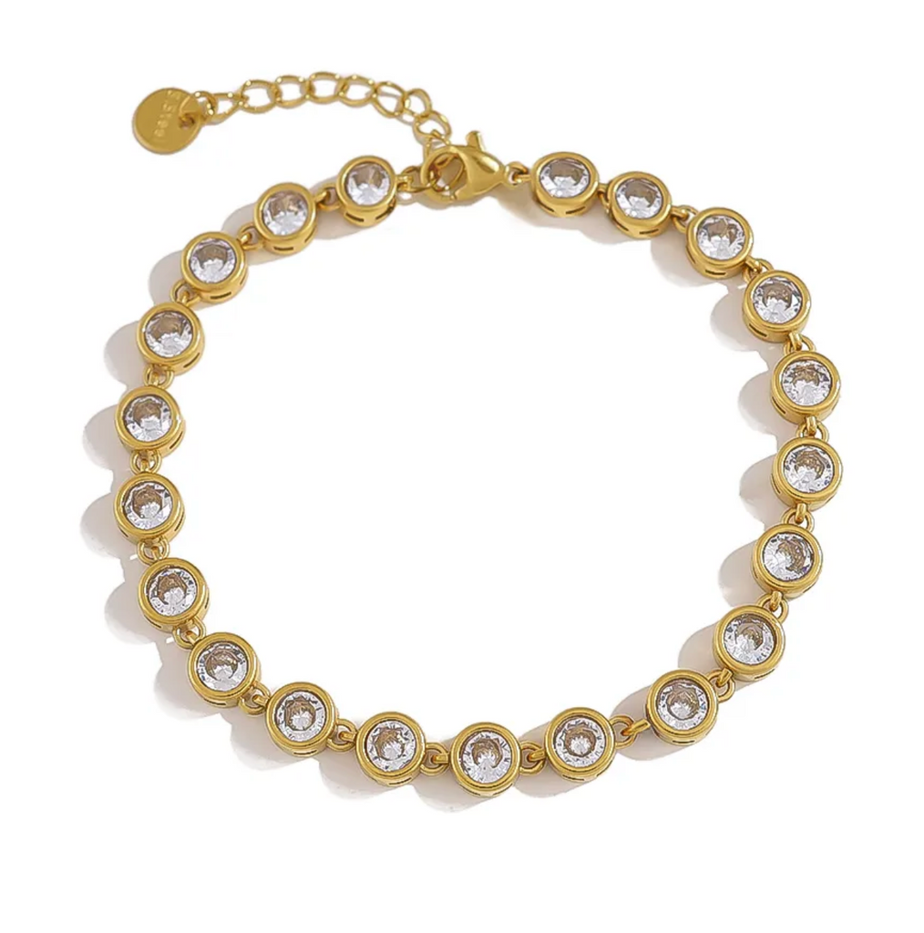ROUND TENNIS BRACELET💧