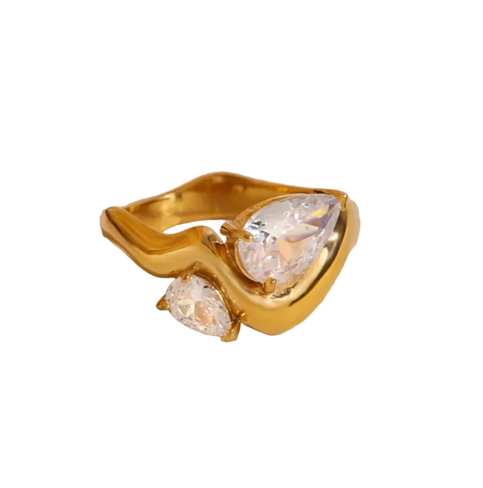 DOUBLE ALMOND RING💧