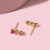 PINK RAIN STUDS