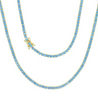 TURQUOISE TENNIS NECKLACE
