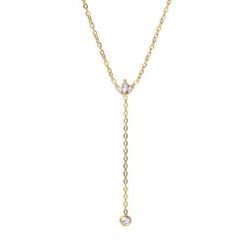 LOTUS LARIAT NECKLACE 💧