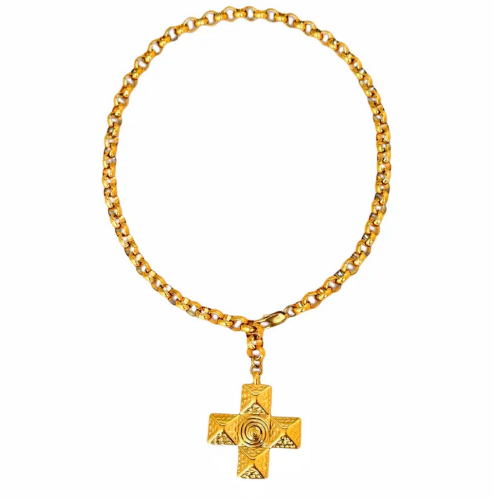 GOTHIC CROSS NECKLACE 💧