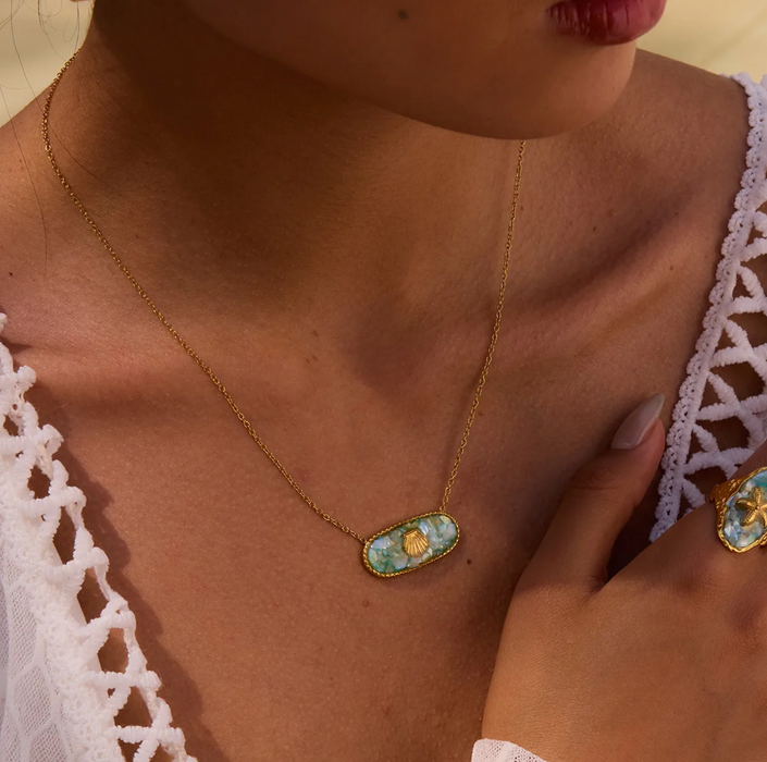 BLUE OCEAN NECKLACE 💧