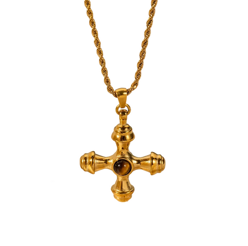 XANTHE CROSS NECKLACE💧