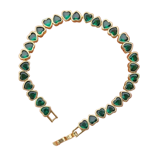 RAINBOW HEART BRACELET