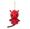 MONCHHICHI LADYBUG KEYCHAIN