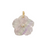 FLOWER NATURAL STONE CHARM