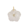 FLOWER NATURAL STONE CHARM