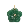 FLOWER NATURAL STONE CHARM