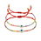 HILO ROJO RAINBOW MATI BRACELET
