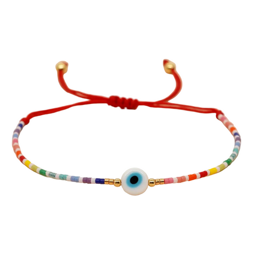 HILO ROJO RAINBOW MATI BRACELET
