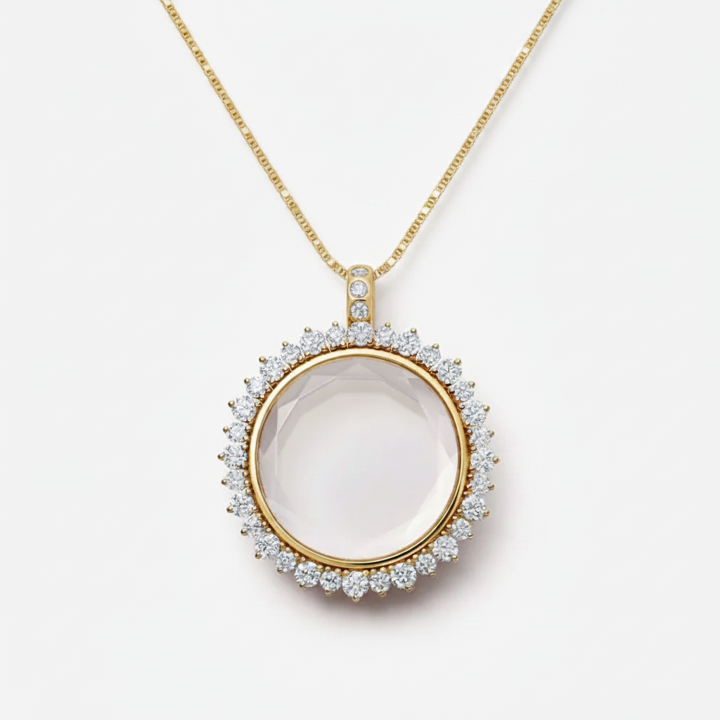 PAVE MEMORY LOCKET
