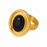 BLACK AGATA RING 💧