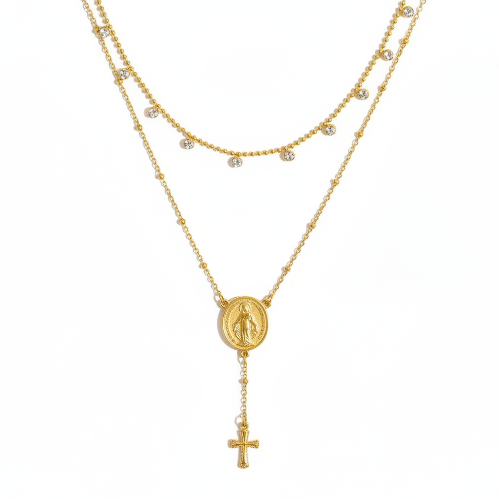 FORMENTERA ROSARY NECKLACE 💧