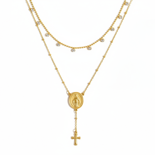FORMENTERA ROSARY NECKLACE 💧