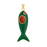 NATURAL STONES SARDINE CHARM
