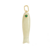 NATURAL STONES MINNOW CHARM