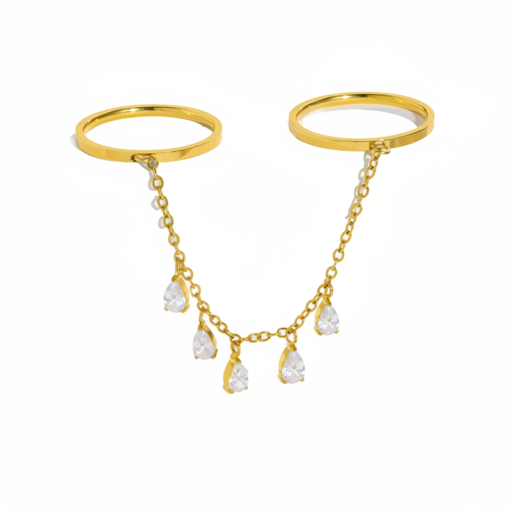 DROSIA DANGLY RING 💧