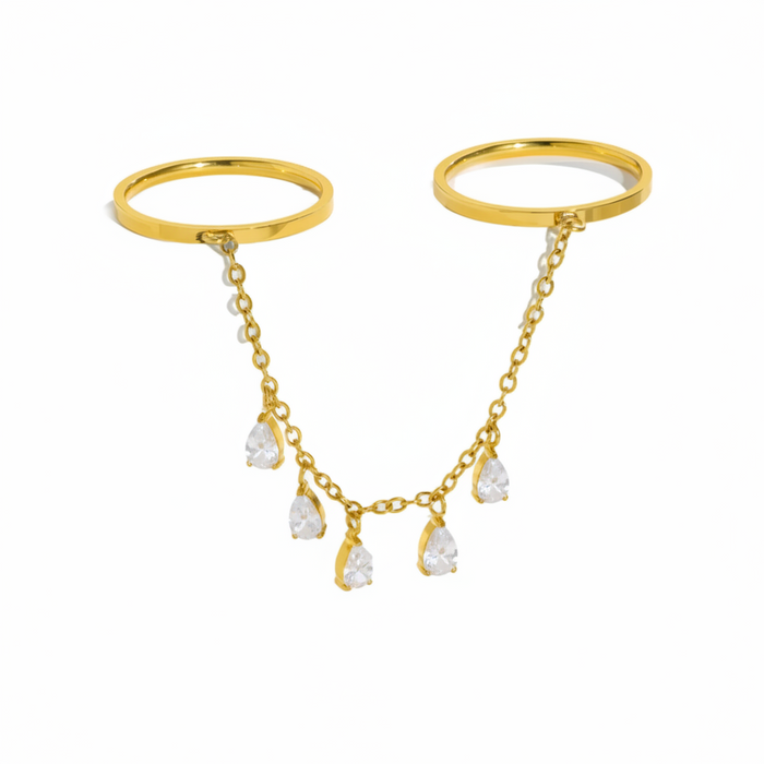 DROSIA DANGLY RING 💧