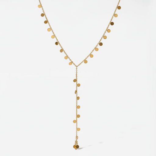 COINS LARIAT NECKLACE 💧