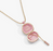 PINK POLLY  NECKLACE