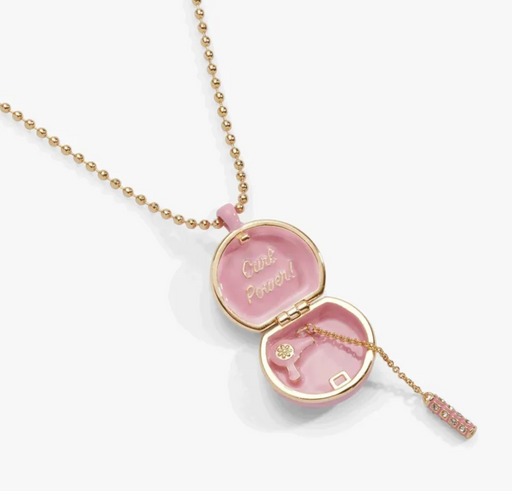 PINK POLLY POCKET NECKLACE
