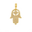 HAMSA PAVE CHARM