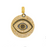 ROUND HORUS PAVE CHARM