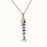 VENTRICULATED FISH NECKLACE