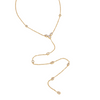 DROP LARIAT NECKLACE 💧