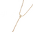 BAGUETTE LARIAT NECKLACE 💧
