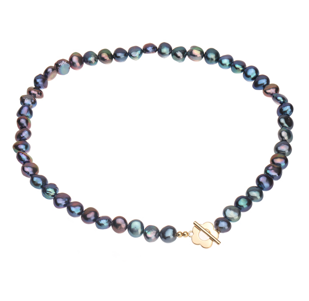 BLACK PEARLS NECKLACE