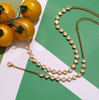 ROUND TENNIS CHAIN NECKLACE💧