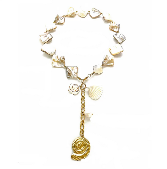 DAMINI SHELLS NECKLACE💧