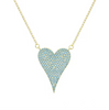 .925 PAVE DIAMOND HEART