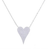 .925 PAVE DIAMOND HEART